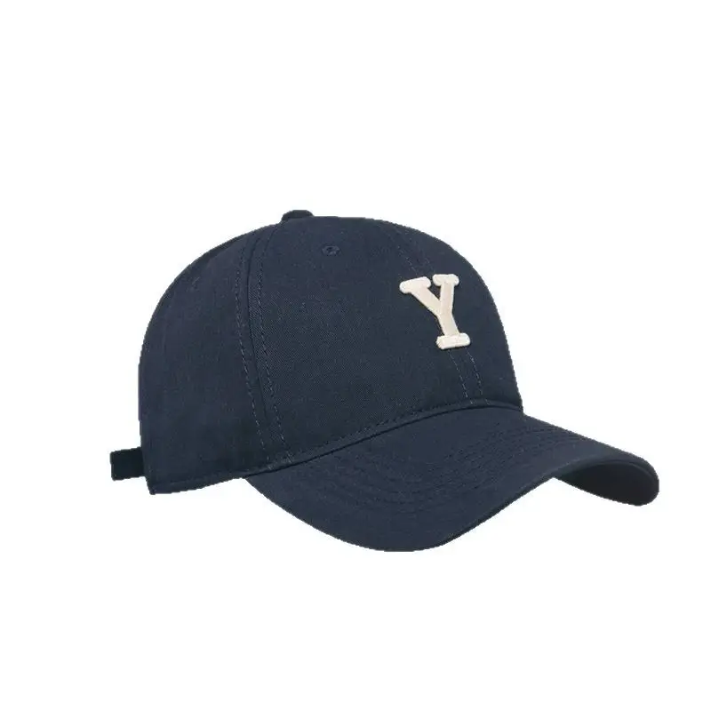 Women Blue Y Letter Baseball Cap Spring Summer Korean Style - Image 15