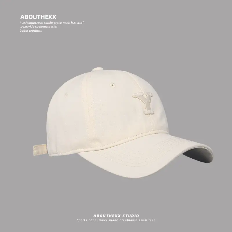 Women Blue Y Letter Baseball Cap Spring Summer Korean Style - Image 10