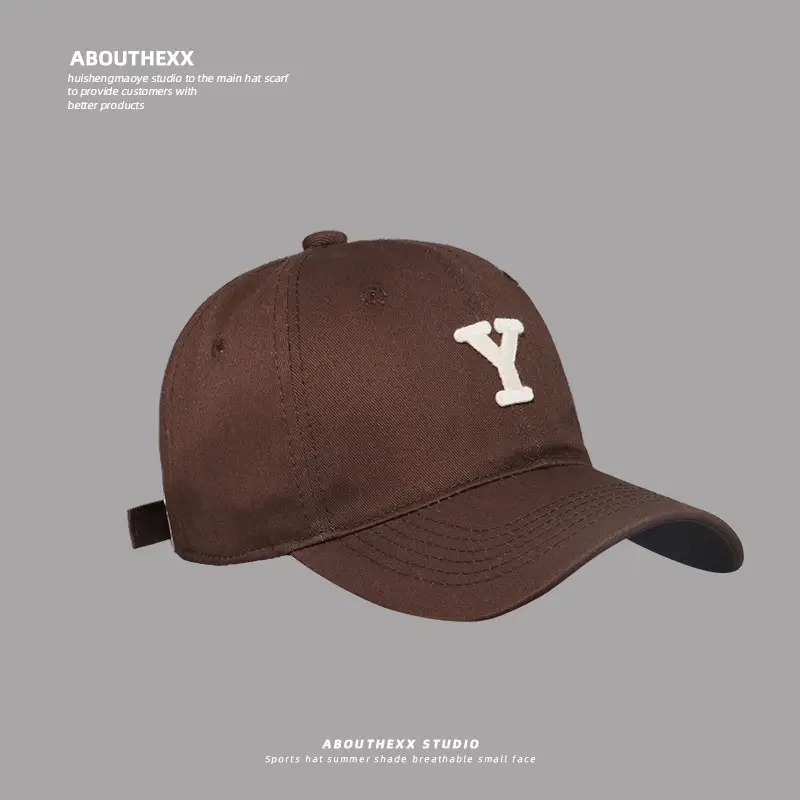 Women Blue Y Letter Baseball Cap Spring Summer Korean Style - Image 6