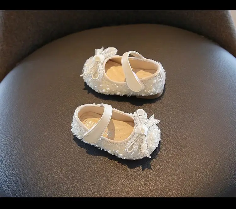 Baby Princess Shoes White Lace One Year Old — feature 11