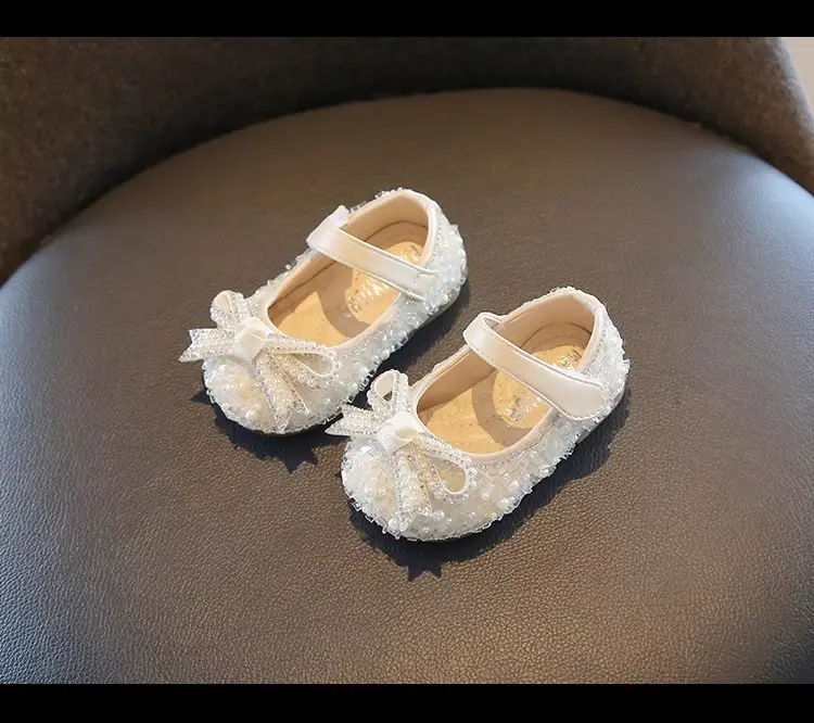 Baby Princess Shoes White Lace One Year Old — feature 7
