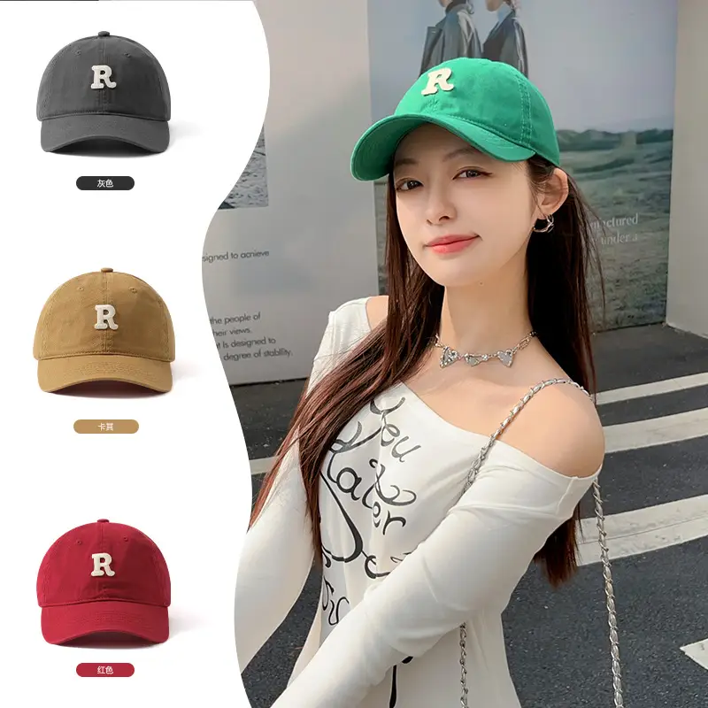Women White Baseball Cap with Logo 2025 - Image 16