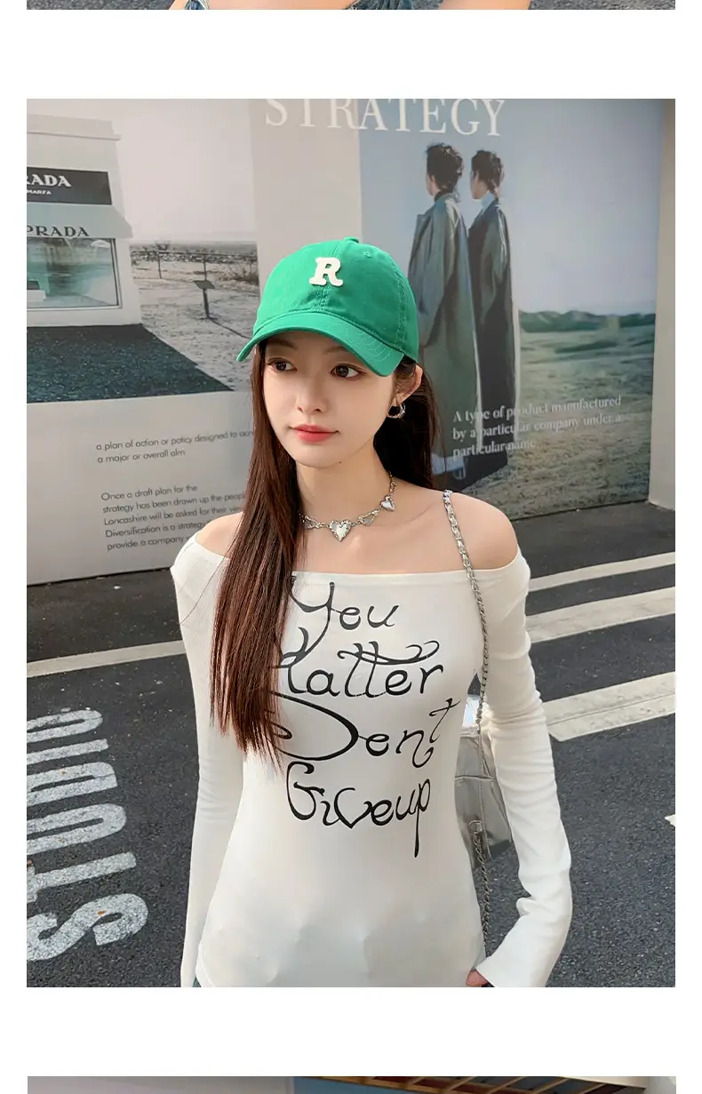 Women White Baseball Cap with Logo 2025 — feature 10