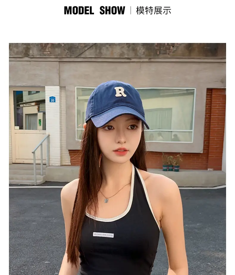 Women White Baseball Cap with Logo 2025 — feature 6