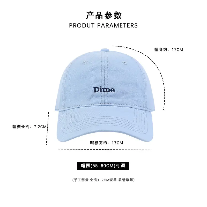 Women's Japanese Style Baseball Caps with Deep Color Shading - Image 6