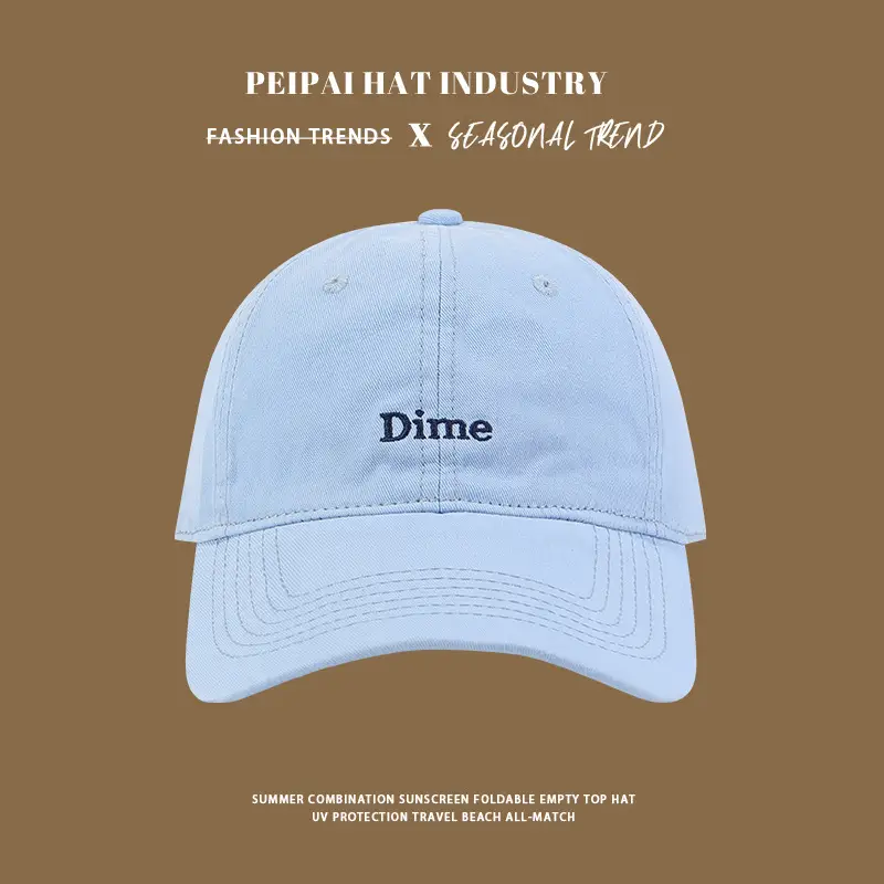 Women's Japanese Style Baseball Caps with Deep Color Shading — feature 6