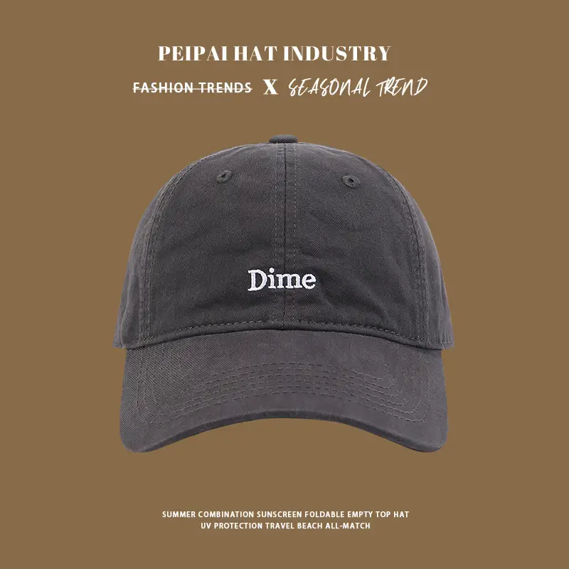 Women's Japanese Style Baseball Caps with Deep Color Shading — feature 8