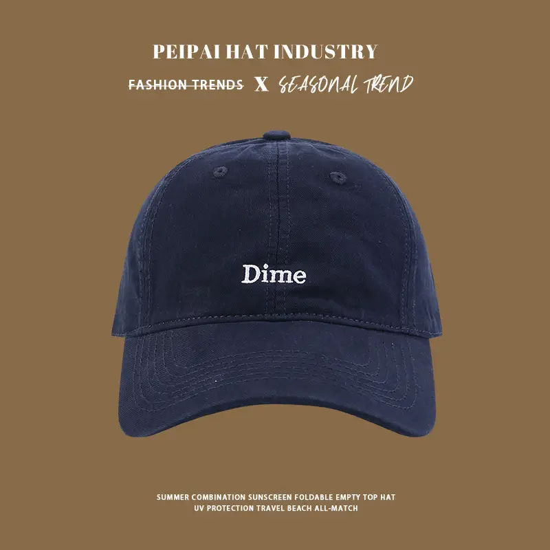 Women's Japanese Style Baseball Caps with Deep Color Shading — feature 9