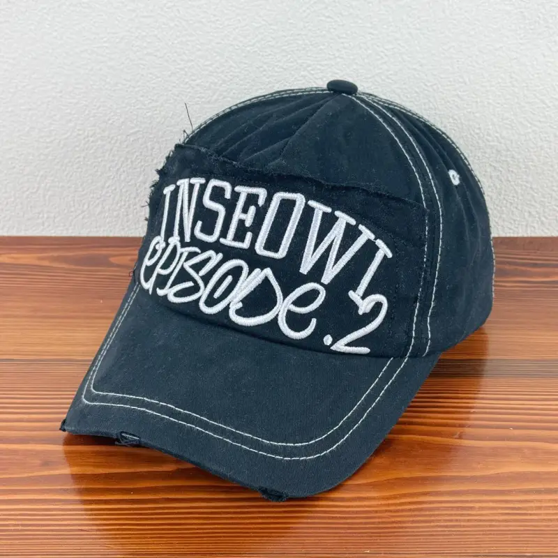 Nashiki Baseball Cap White Blue Men Women — feature 12