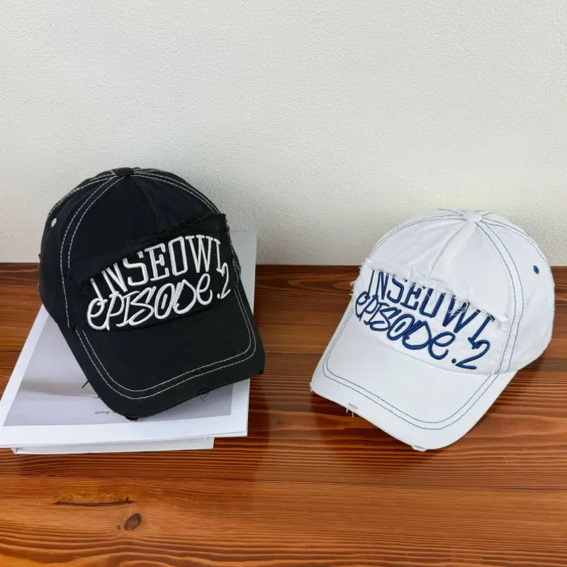 Nashiki Baseball Cap White Blue Men Women — feature 6