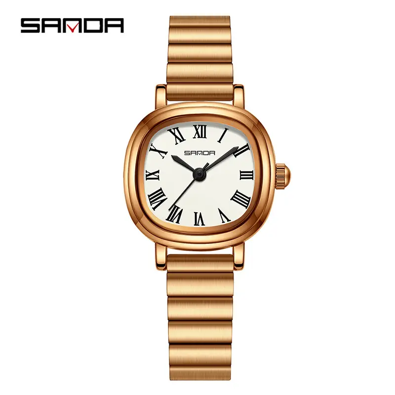 Women's Roman Graduated Quartz Watch Silver Stainless Steel - Image 10