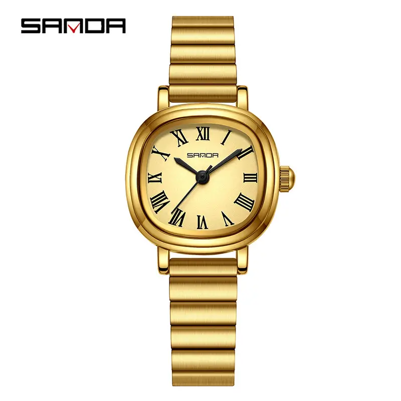 Women's Roman Graduated Quartz Watch Silver Stainless Steel - Image 11
