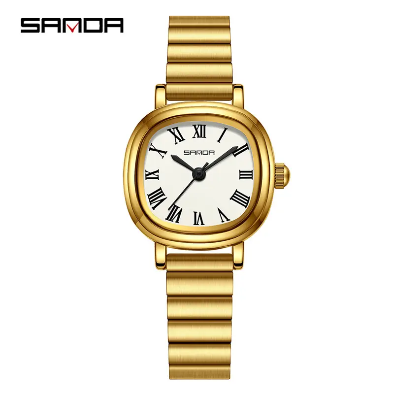 Women's Roman Graduated Quartz Watch Silver Stainless Steel - Image 12