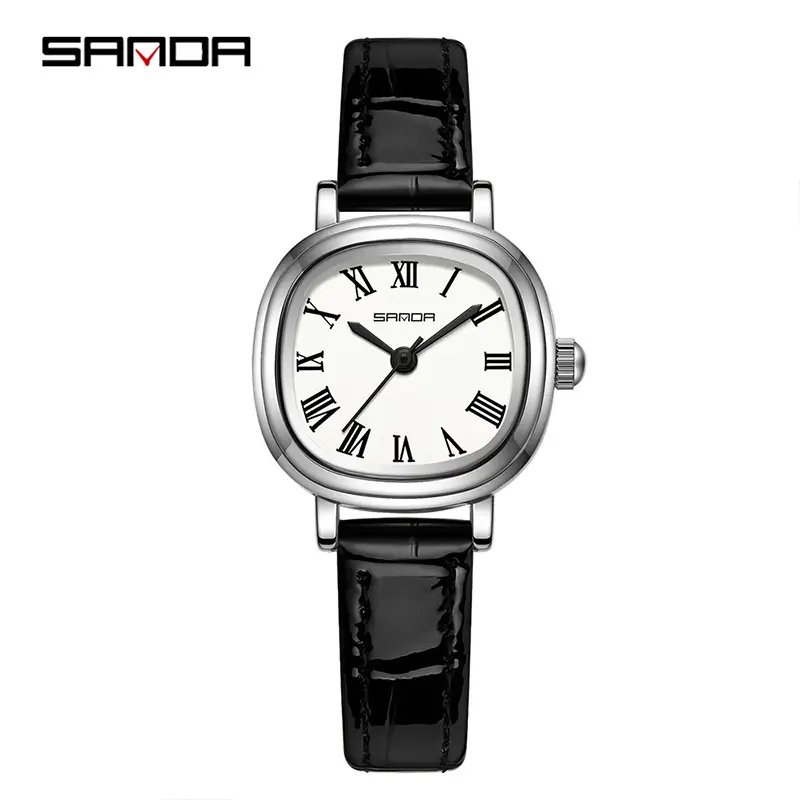 Women's Roman Graduated Quartz Watch Silver Stainless Steel - Image 2