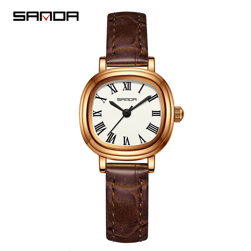 Women's Roman Graduated Quartz Watch Silver Stainless Steel - Image 4