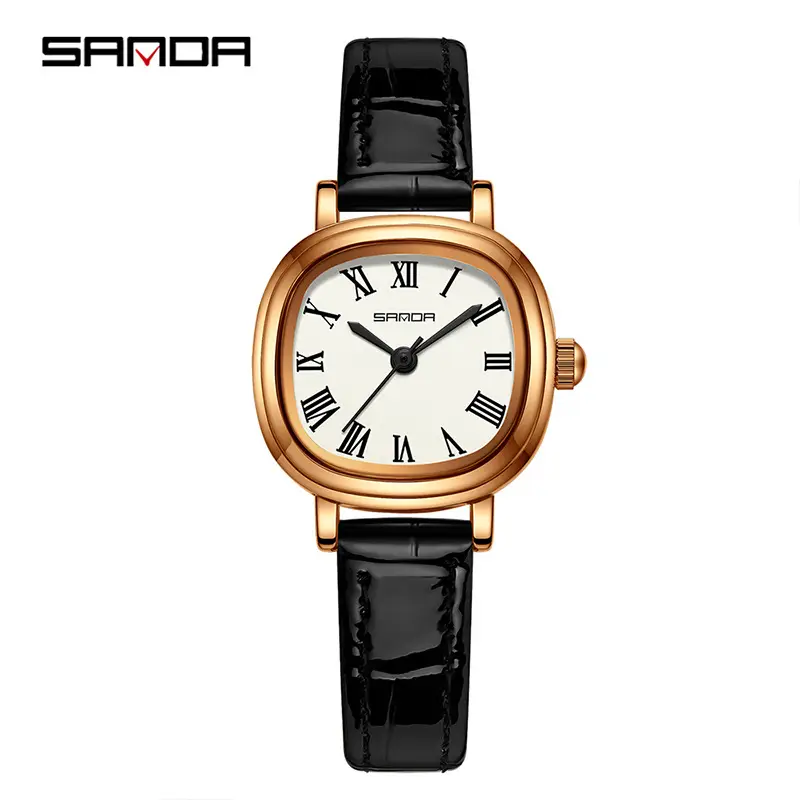 Women's Roman Graduated Quartz Watch Silver Stainless Steel - Image 6
