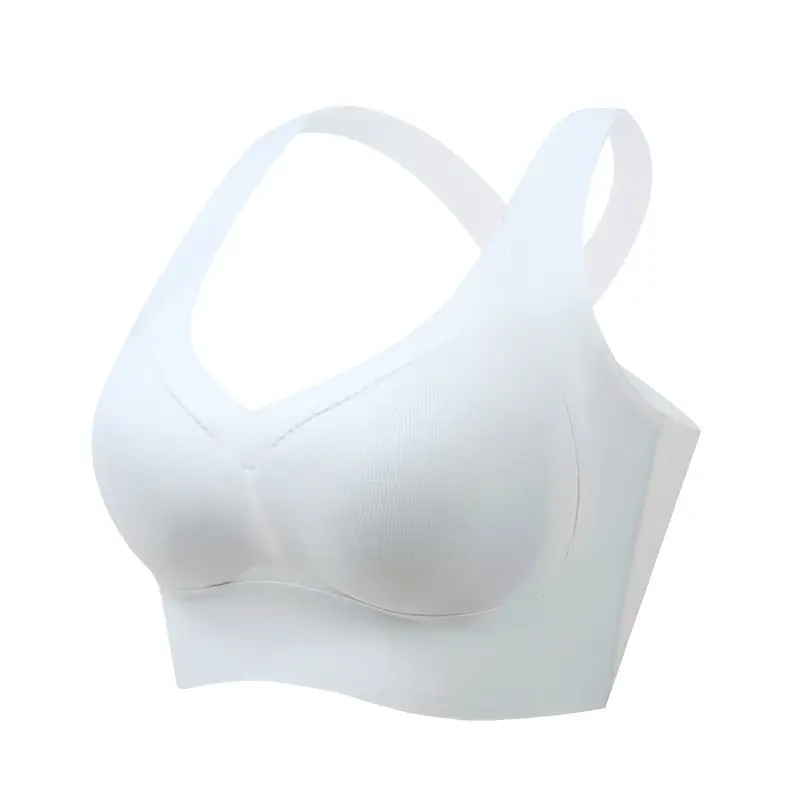 2 Piece Set No Steel Ring Push Up Bra for Women