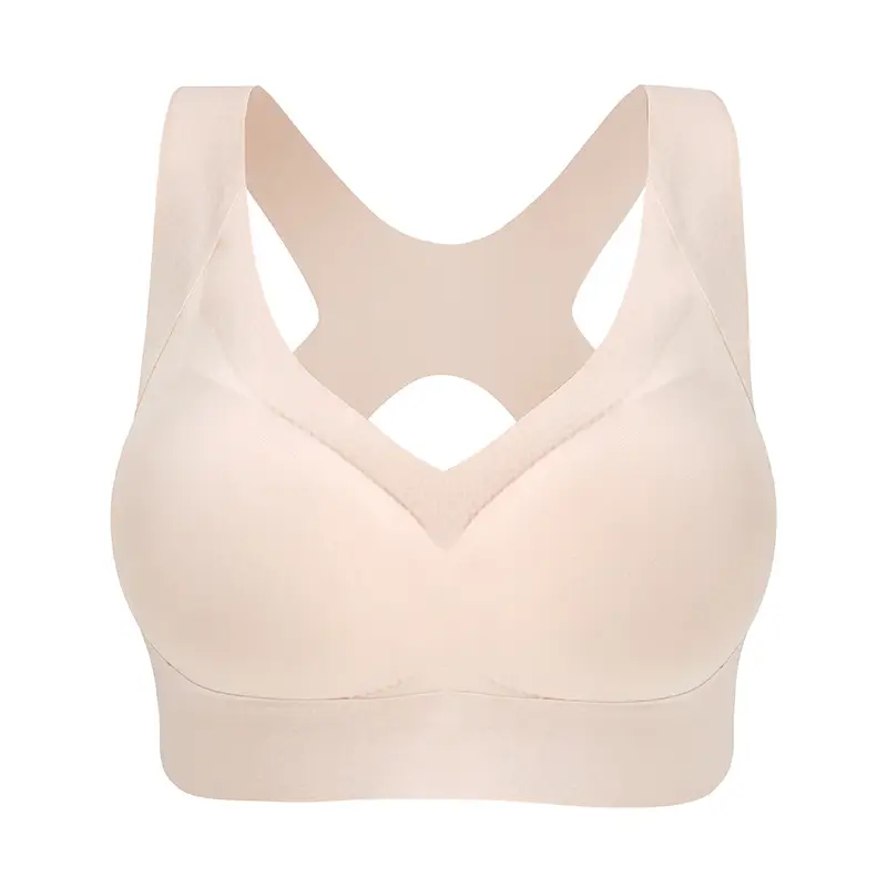 2 Piece Set No Steel Ring Push Up Bra for Women