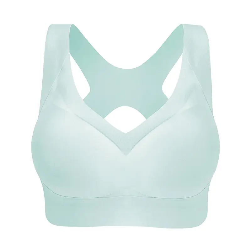 2 Piece Set No Steel Ring Push Up Bra for Women