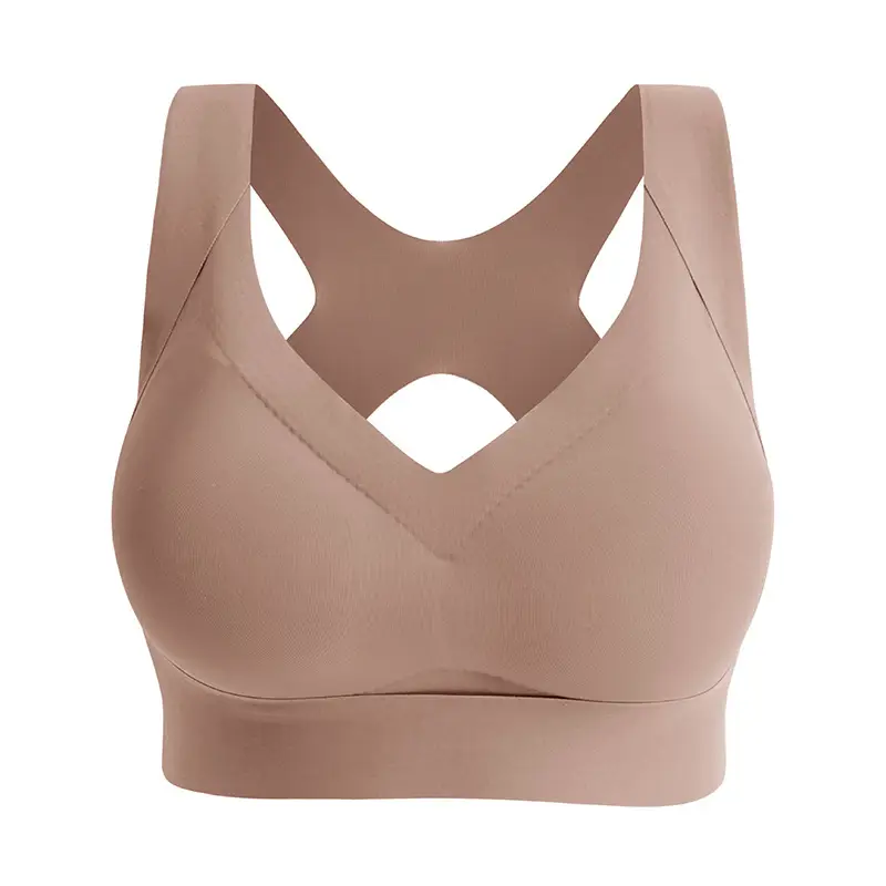 2 Piece Set No Steel Ring Push Up Bra for Women