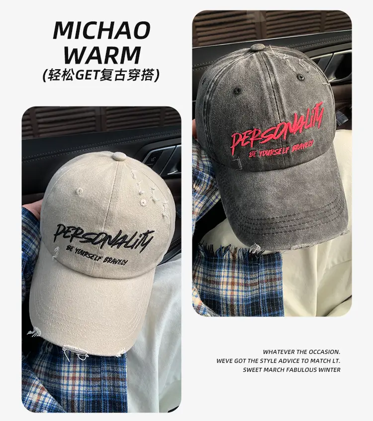Women American Style Retro Baseball Cap 2025 Small — feature 10