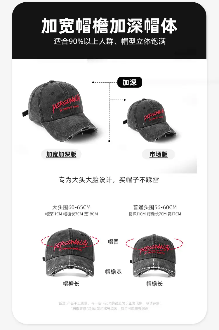 Women American Style Retro Baseball Cap 2025 Small — feature 3