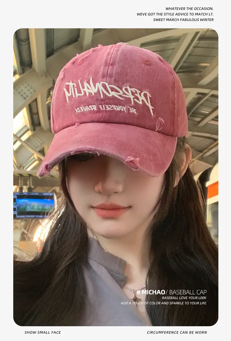 Women American Style Retro Baseball Cap 2025 Small — feature 9