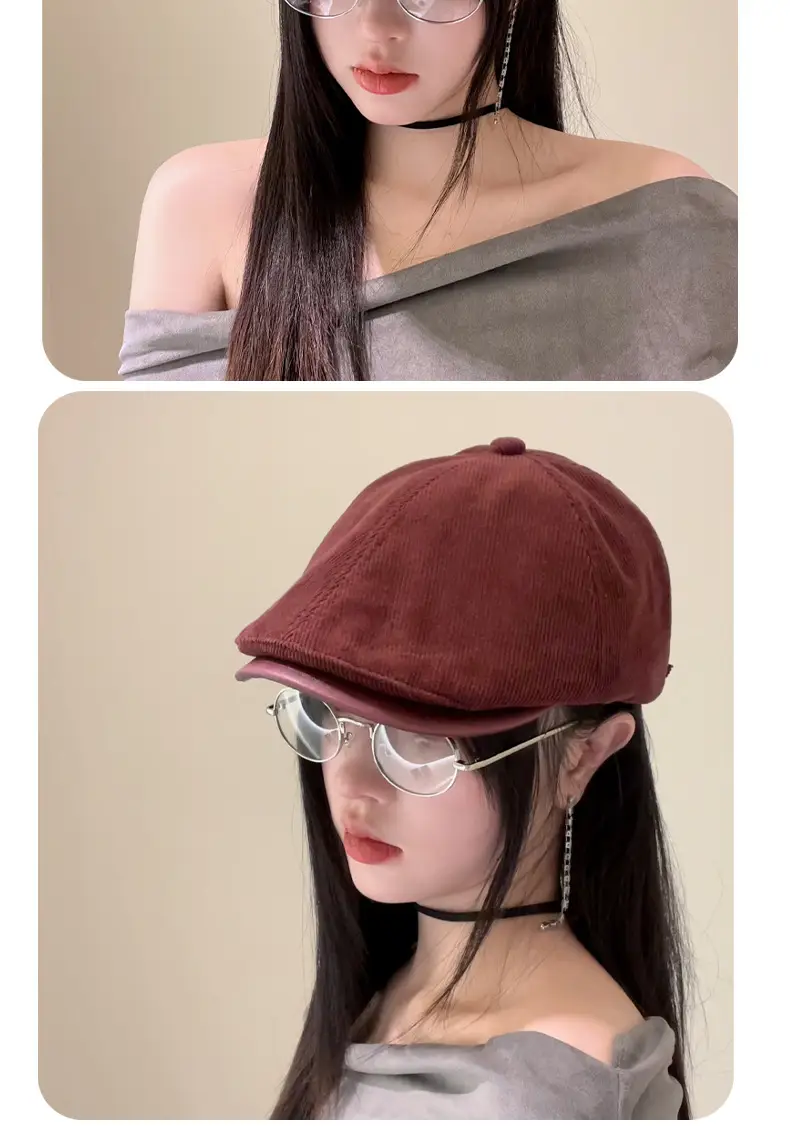 British Style Retro Progressive Cap for Girls — feature 11