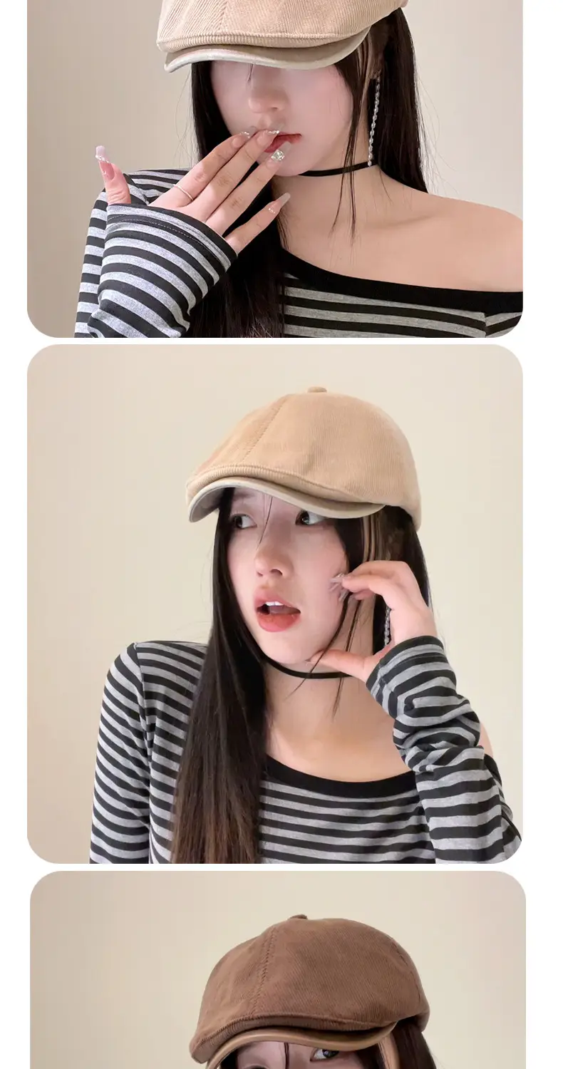 British Style Retro Progressive Cap for Girls — feature 7