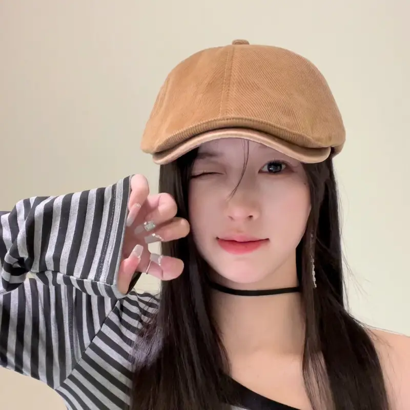 British Style Retro Progressive Cap for Girls