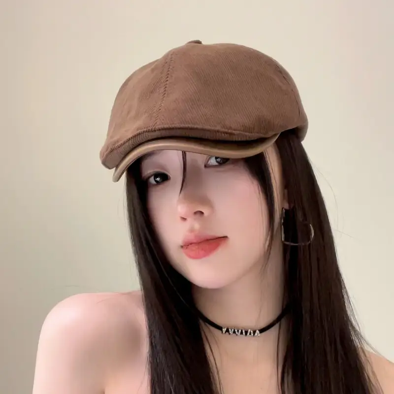 British Style Retro Progressive Cap for Girls