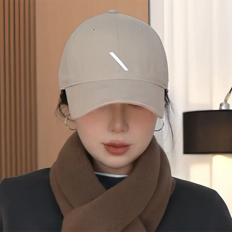 2025 Spring Korean Style White Baseball Cap for Women - Image 8