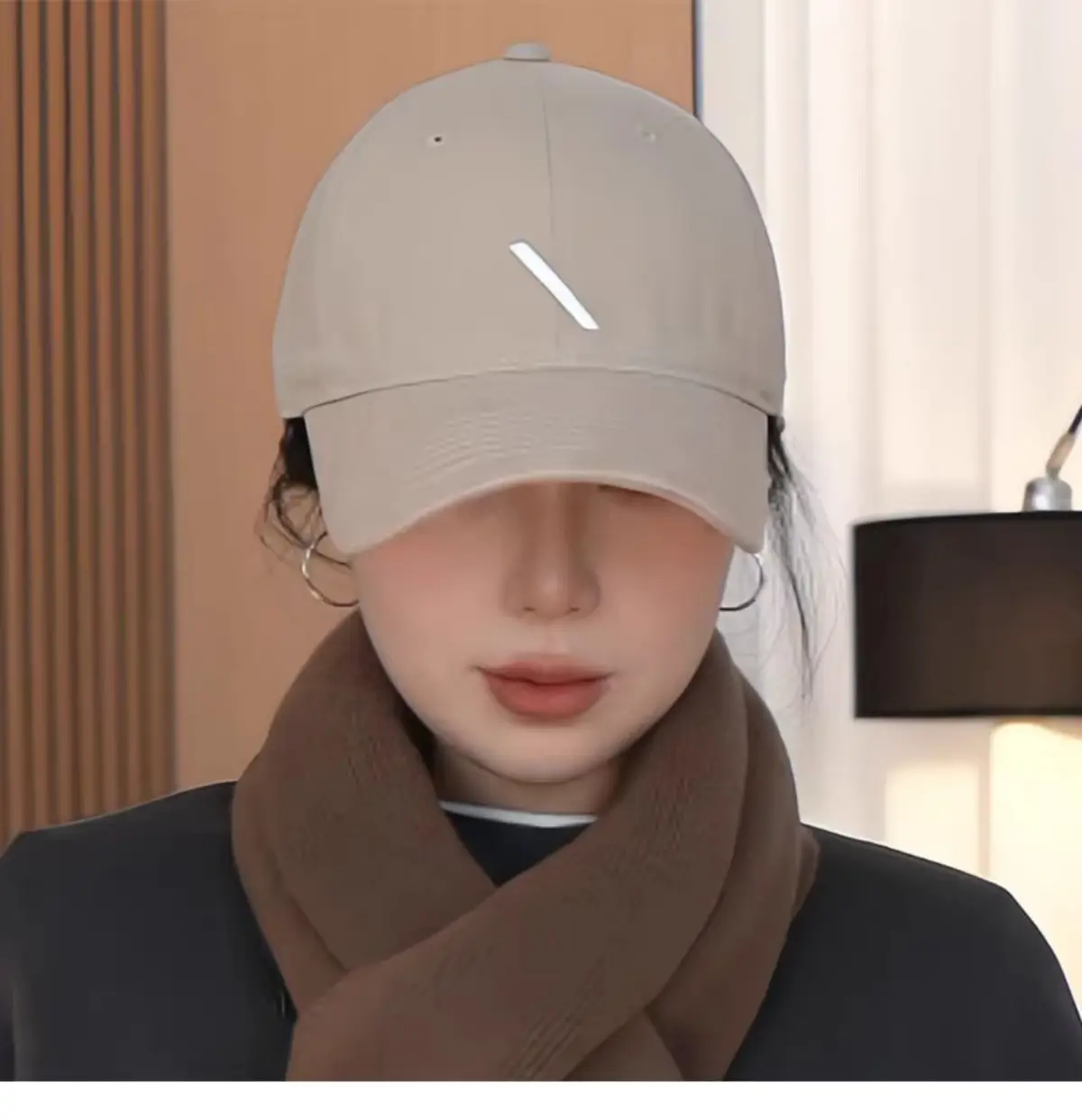 2025 Spring Korean Style White Baseball Cap for Women — feature 10