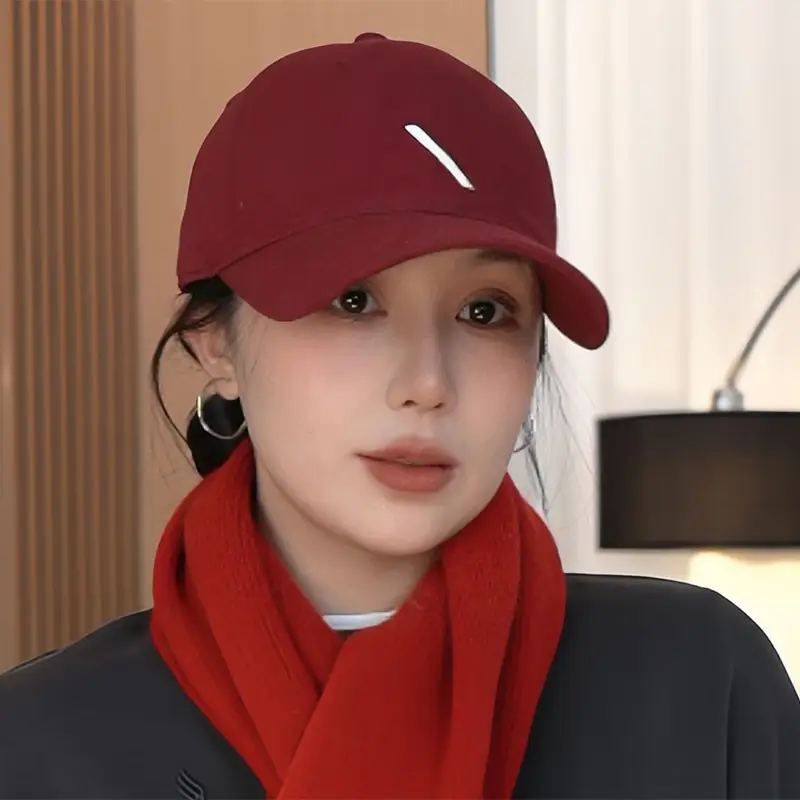 2025 Spring Korean Style White Baseball Cap for Women - Image 5