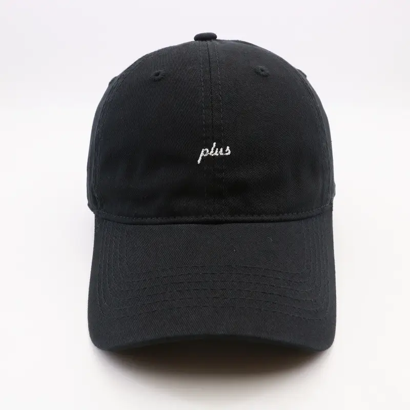 Men Grey Plus Embroidered Baseball Cap - Image 14