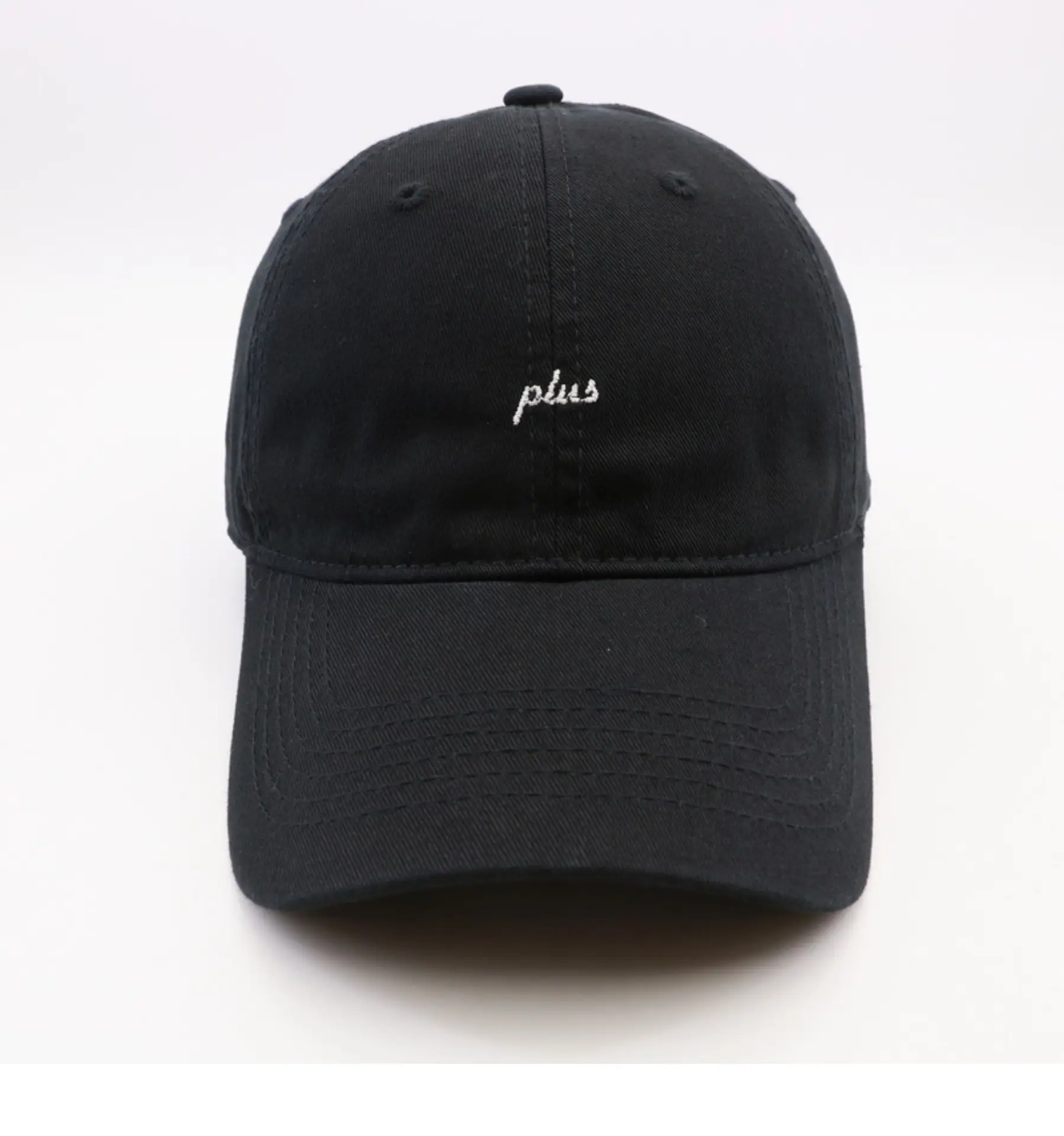 Men Grey Plus Embroidered Baseball Cap — feature 10