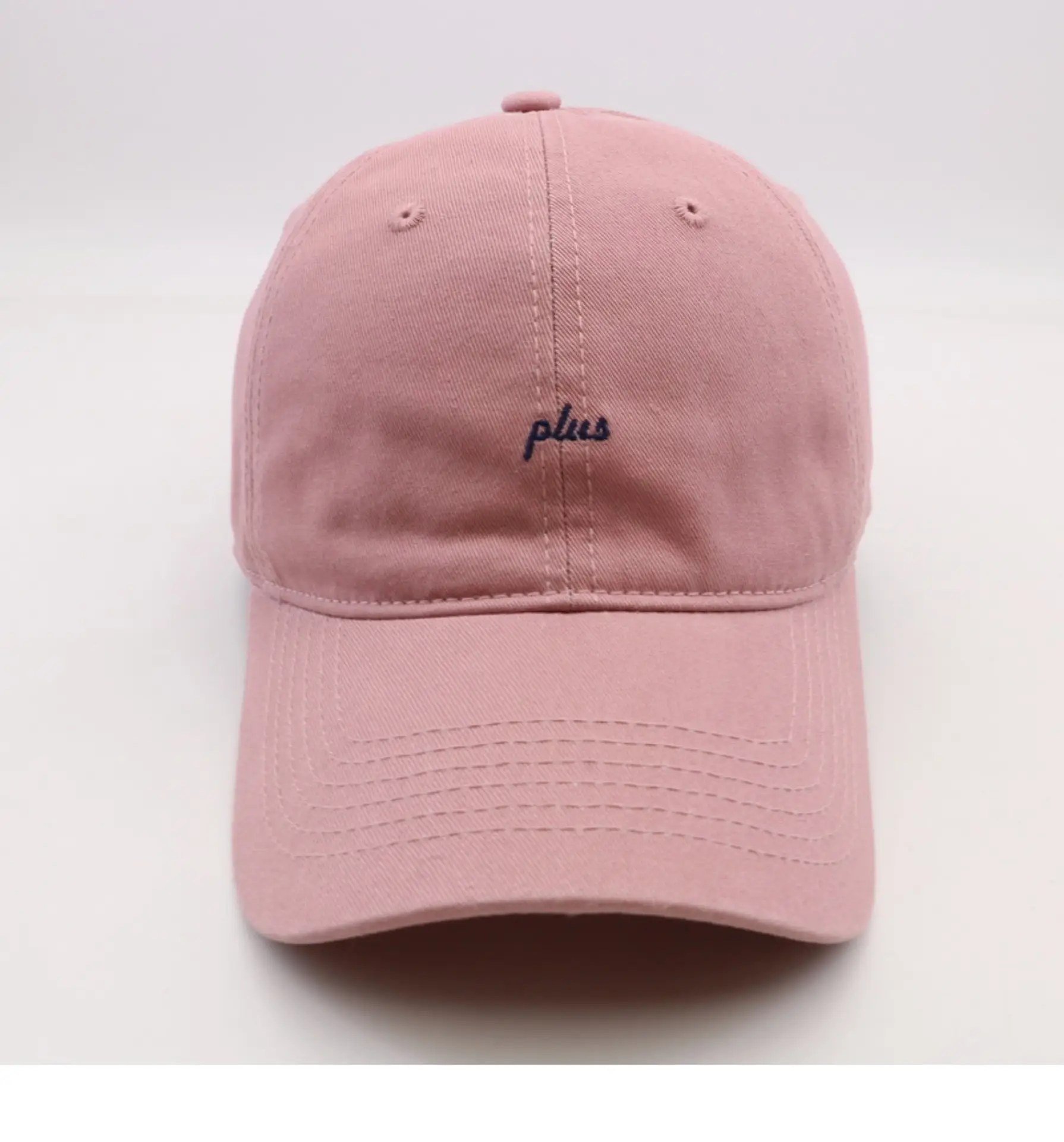 Men Grey Plus Embroidered Baseball Cap — feature 22