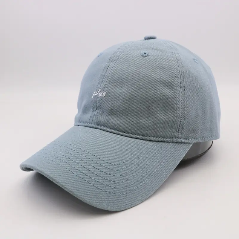 Men Grey Plus Embroidered Baseball Cap — feature 25