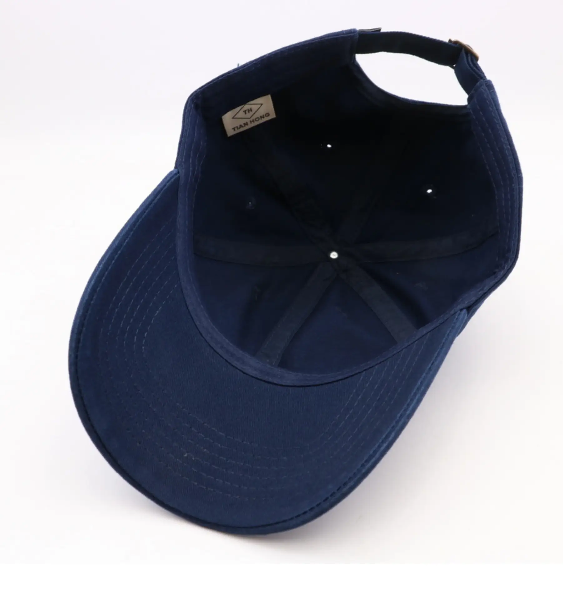 Men Grey Plus Embroidered Baseball Cap — feature 7