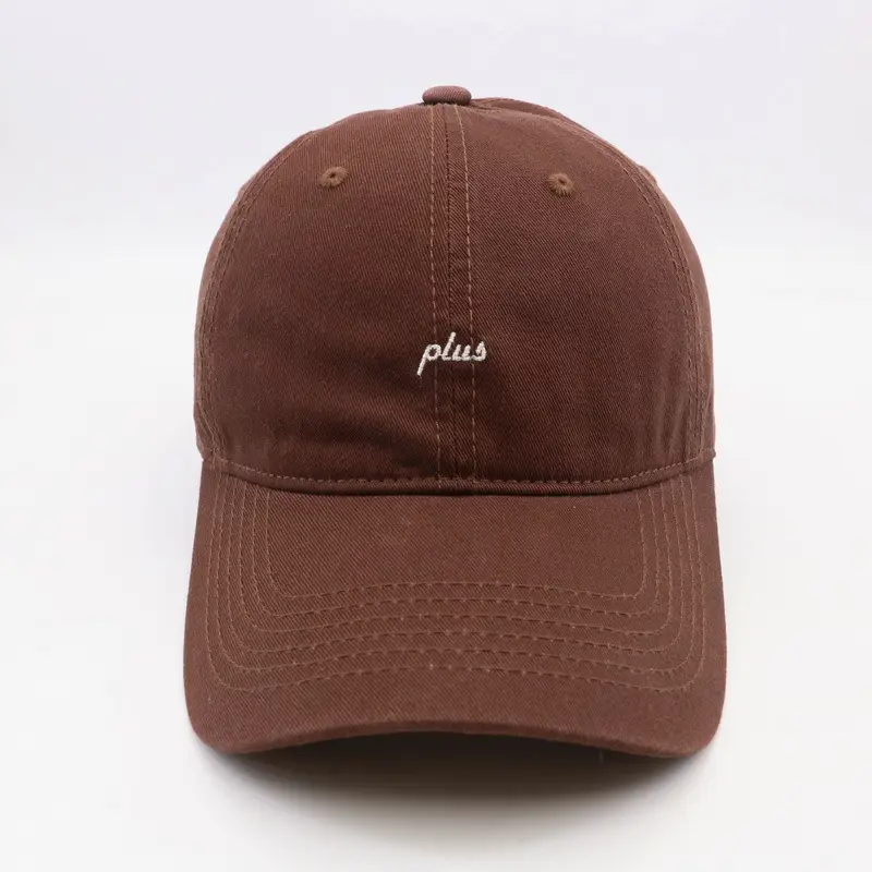 Men Grey Plus Embroidered Baseball Cap - Image 7