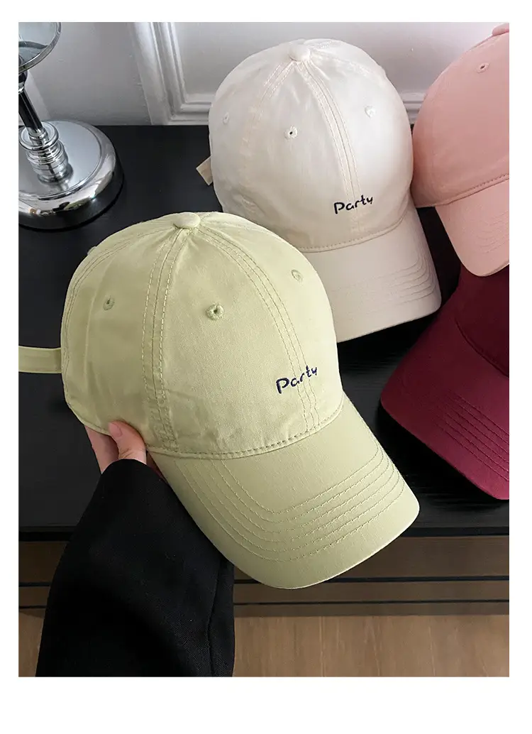 Women Baseball Cap Pink Small Head High Quality — feature 8