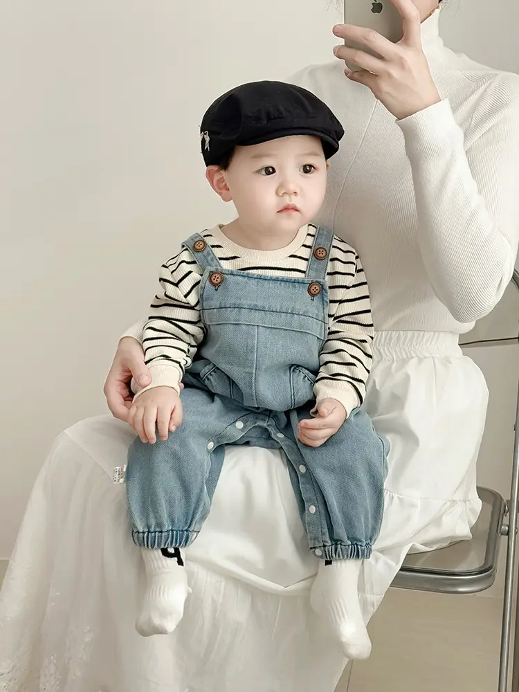 Baby Cap Five Star Embroidered Forward — feature 1