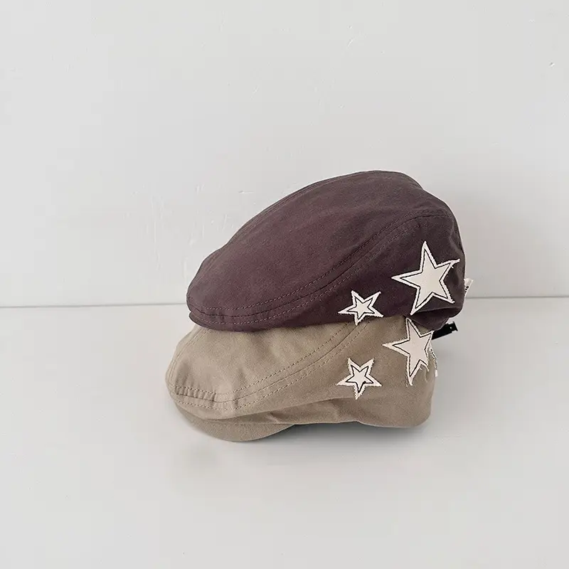 Baby Cap Five Star Embroidered Forward — feature 11