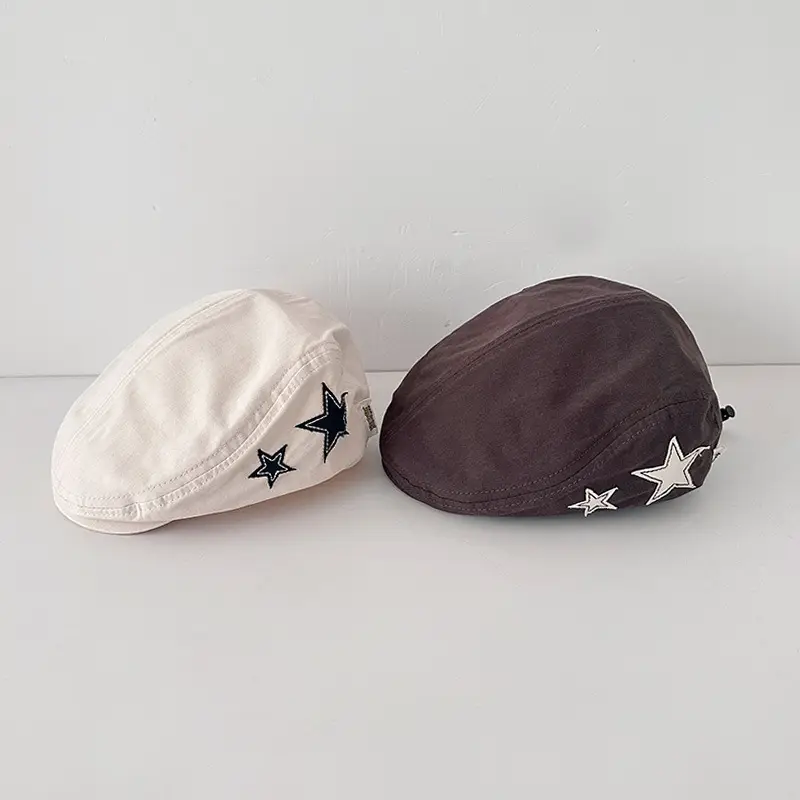Baby Cap Five Star Embroidered Forward — feature 12