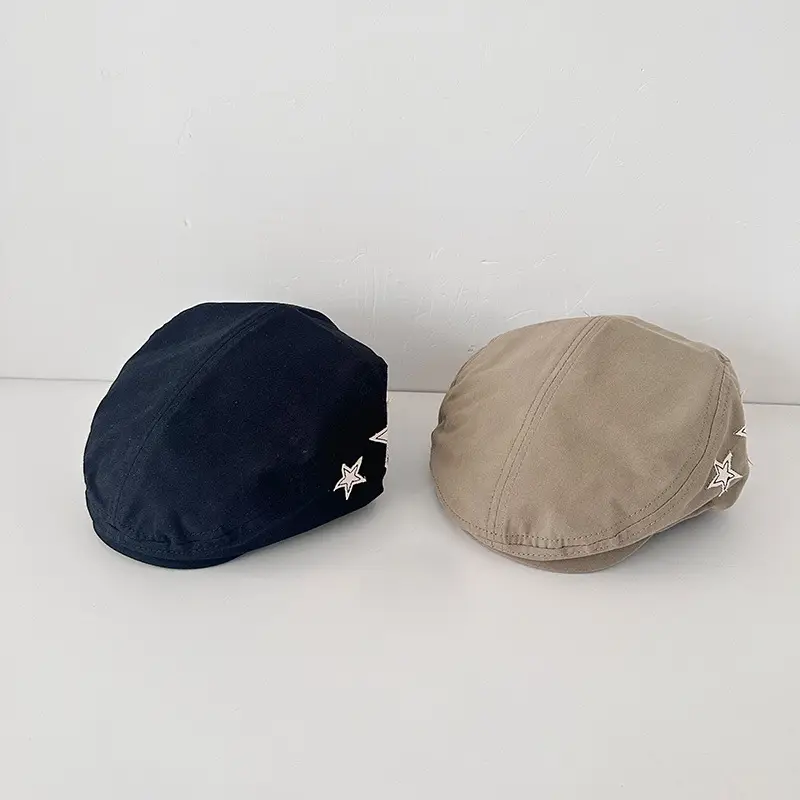 Baby Cap Five Star Embroidered Forward — feature 13