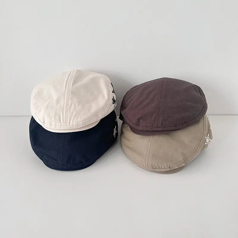 Baby Cap Five Star Embroidered Forward — feature 14