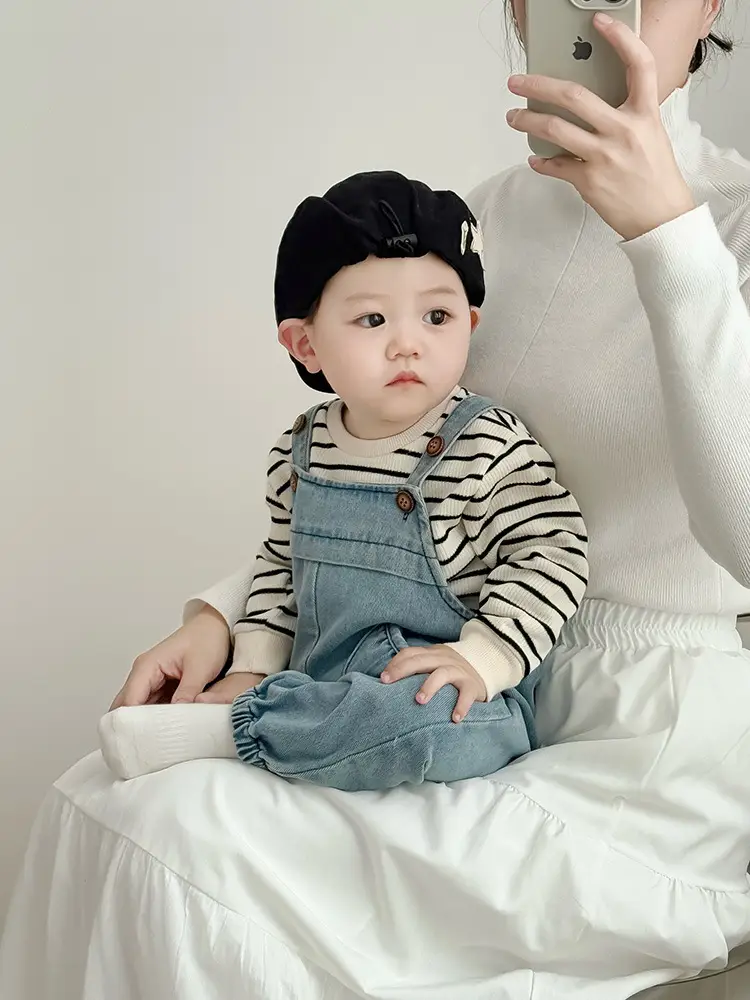 Baby Cap Five Star Embroidered Forward — feature 4
