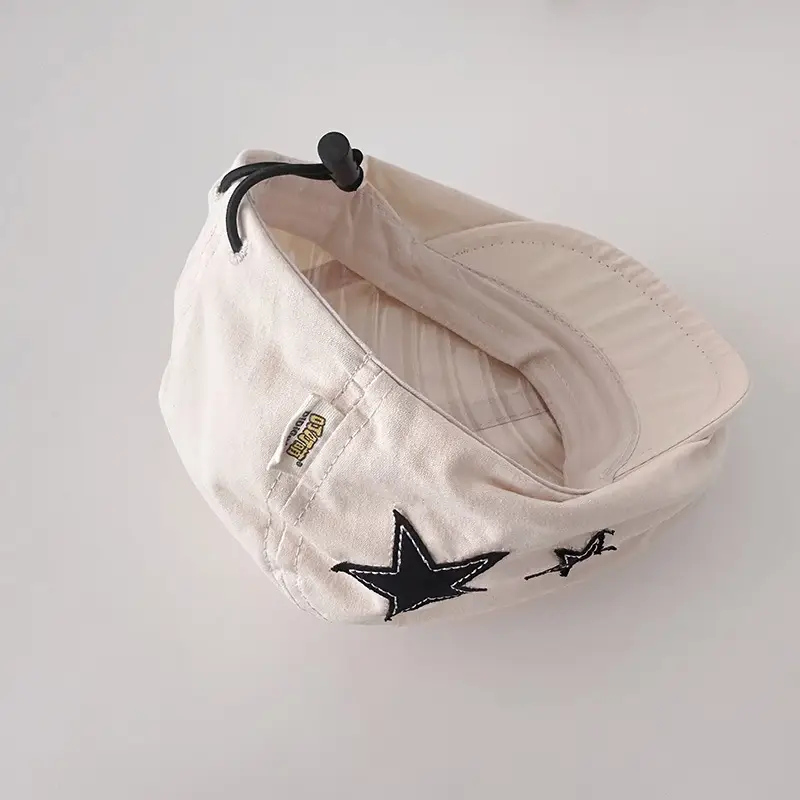 Baby Cap Five Star Embroidered Forward — feature 9