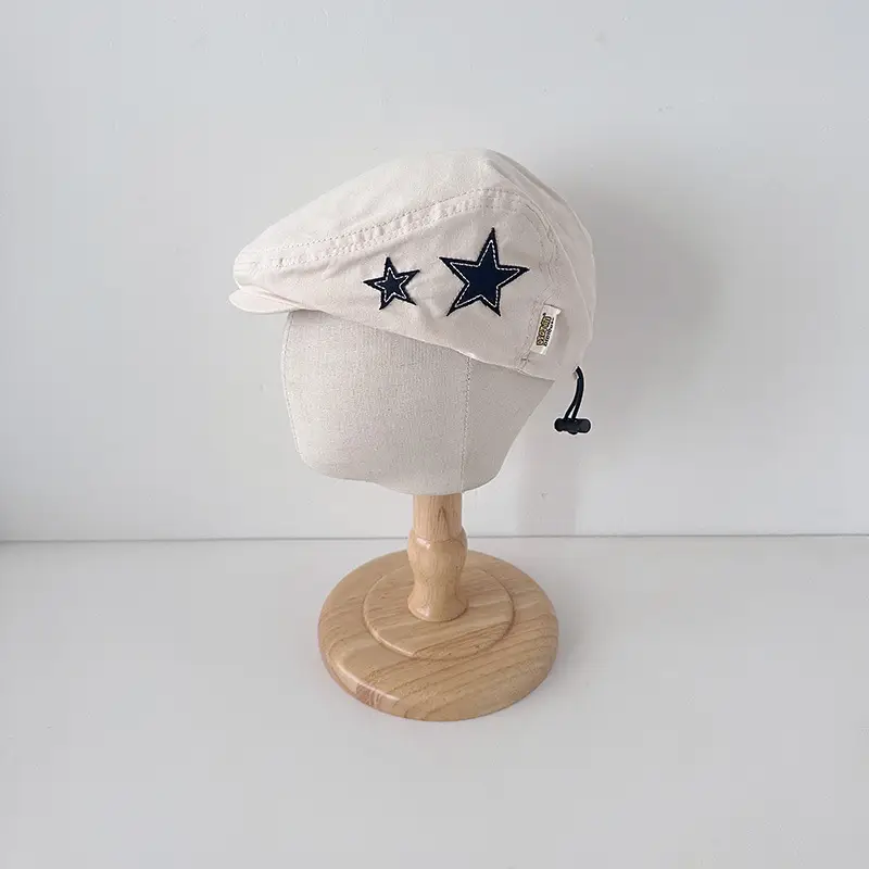 Baby Cap Five Star Embroidered Forward - Image 2