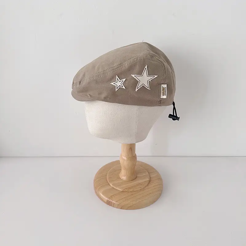 Baby Cap Five Star Embroidered Forward - Image 3